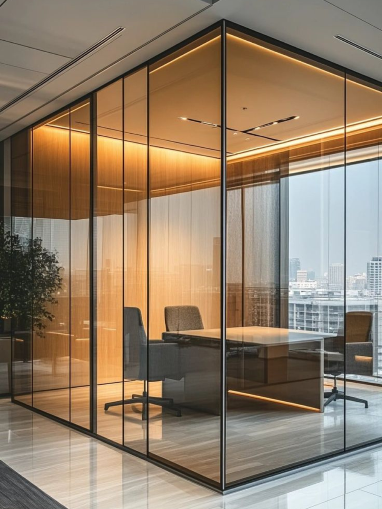 Glass Office Partition