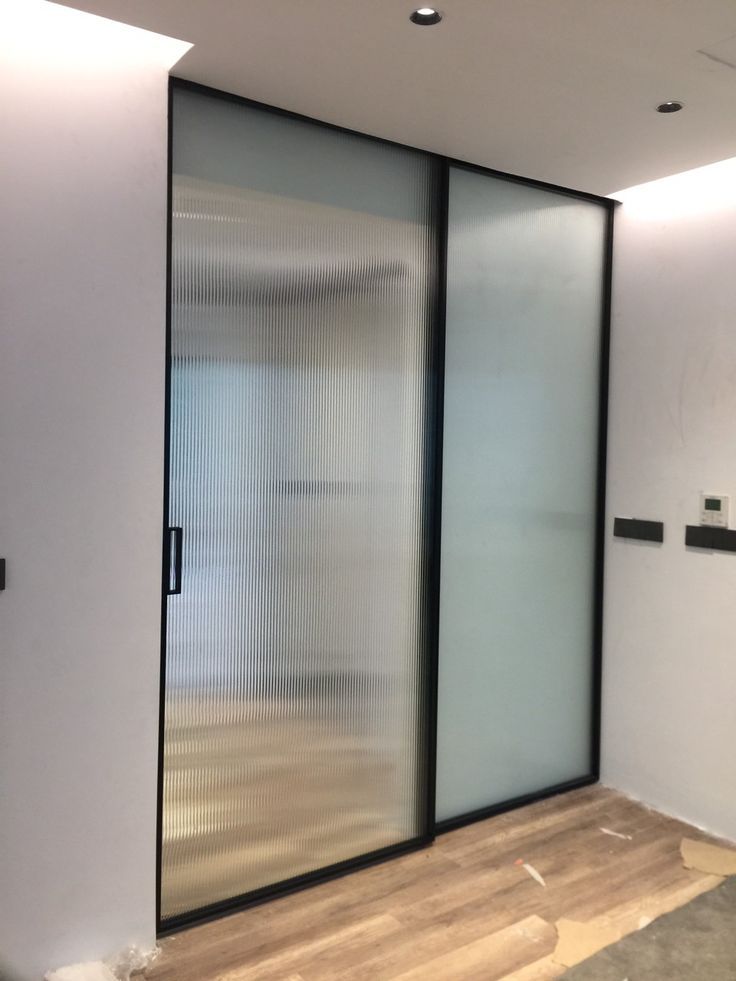 glass sliding door