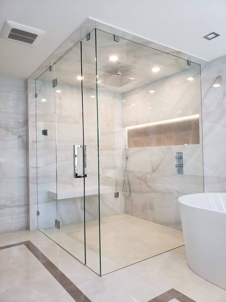 Bathroom Shower Glass Installation Bathroom Shower Glass Installation
