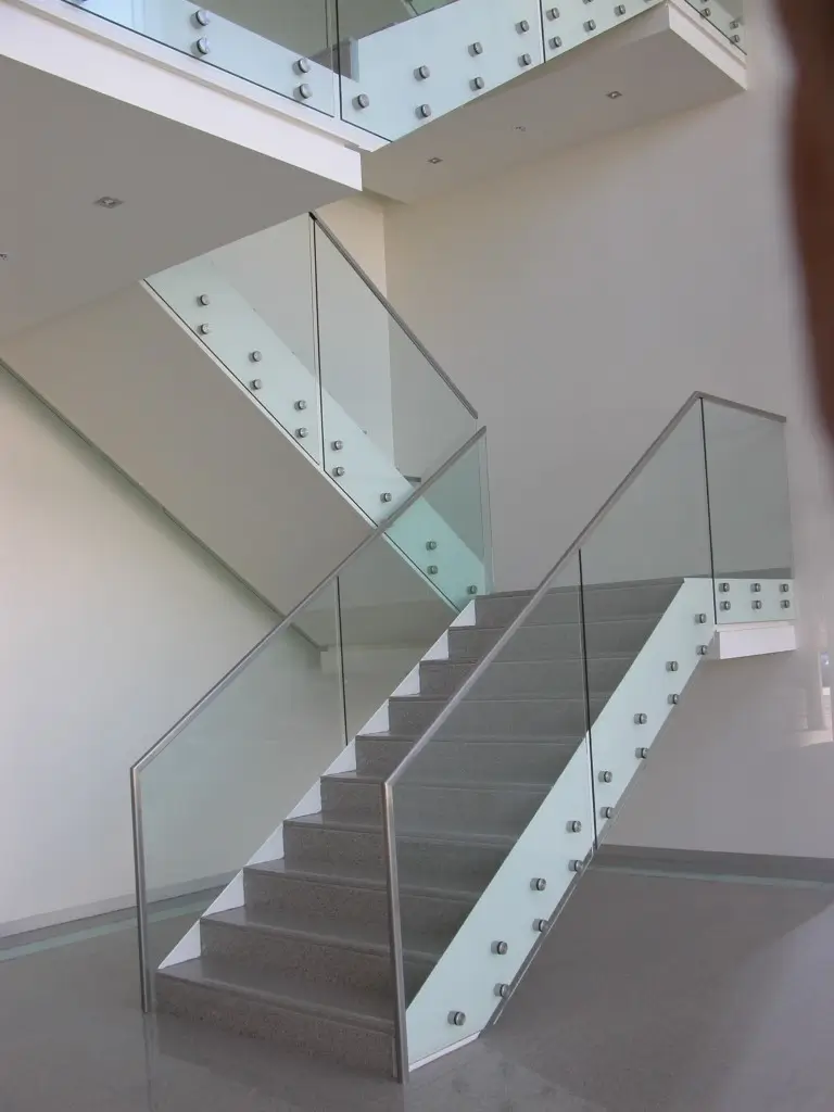 glass staircase dubai Nu Lite Balustrading Type Frameless Stair Glass Balustrade 20 1