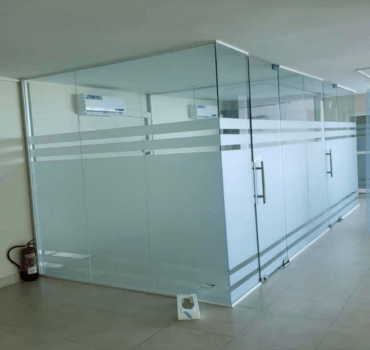 Frameless glass Partition