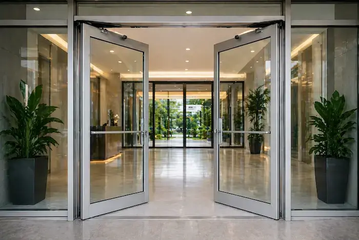 Automatic Glass Door Installation Dubai