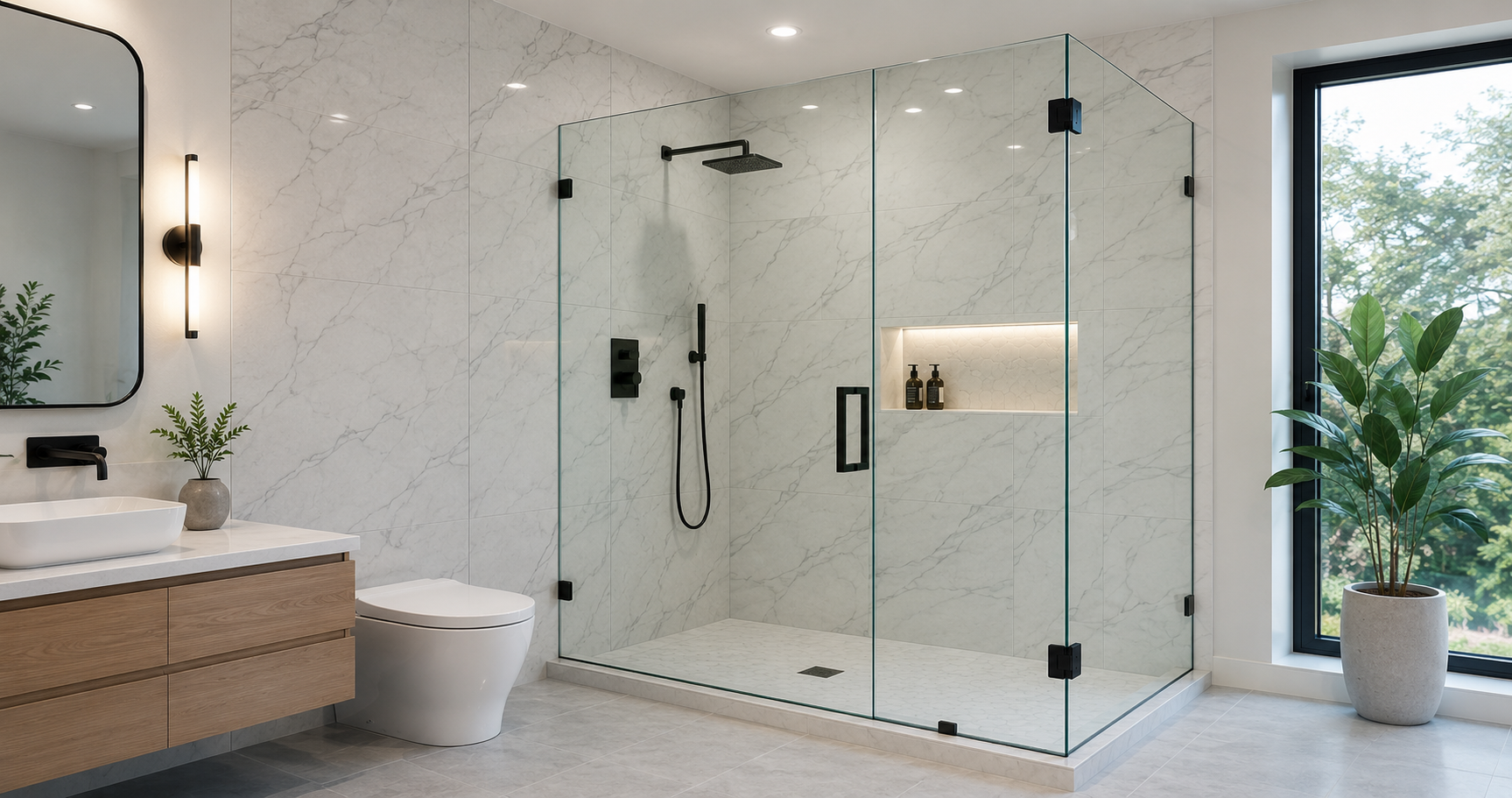 Frameless Shower Glass Dubai Frameless Shower Glass Dubai