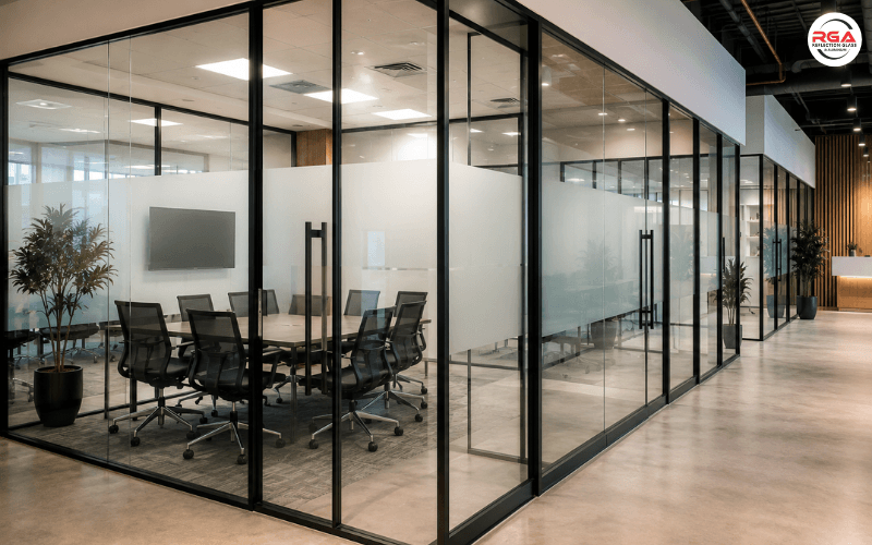 Office Glass Wall Installation Dubai