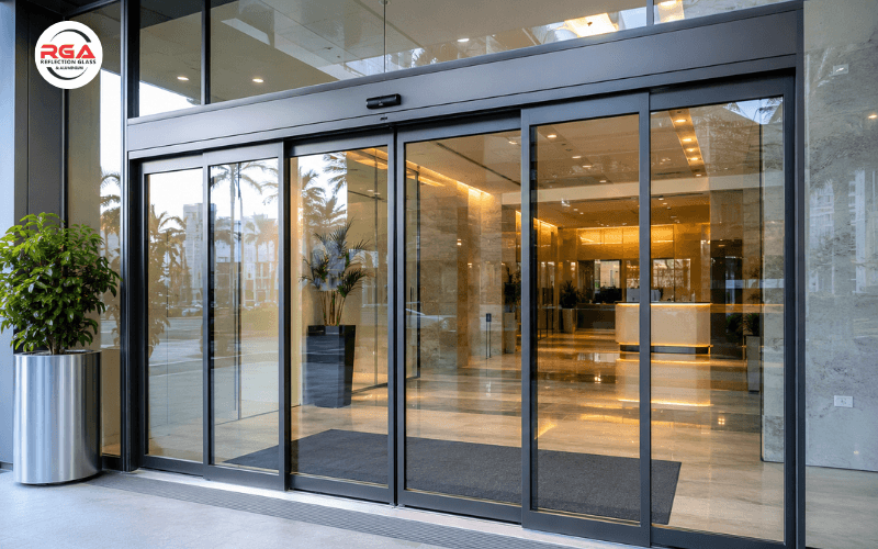 Automatic Glass Door Installation Dubai